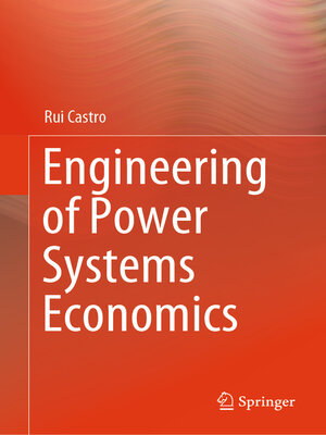 cover image of Engineering of Power Systems Economics
